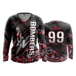 2672 FD Womens V-Neck Longsleeve KRIS-GRIMSTAD