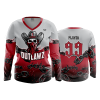2260 FD Womens V-Neck Longsleeve OUTLAWZ