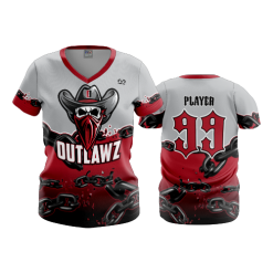 2260 FD Womens V-Neck OUTLAWZ