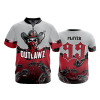 2260 FD Quarter Zip Batting Jacket SS OUTLAWZ