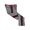 1538 CL CHARCOAL CUSTOM BRAID MENS PANT NORTHEAST-TEXAS-RED
