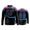 1484 FD Quarter Zip Batting Jacket LS POLY-907