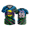 2677 FD Womens V-Neck CLEATS-AND-CLEAVAGE