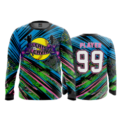 2677 FD Long Sleeve MENS CLEATS-AND-CLEAVAGE