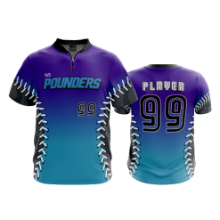 2342 FD Quarter Zip Batting Jacket SS POUNDERS