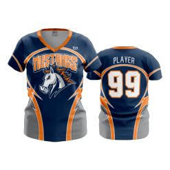 2675 FD Womens V-Neck MALVERNE-MUSTANGS