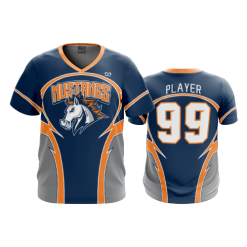 2675 FD Sport V-Neck MENS MALVERNE-MUSTANGS