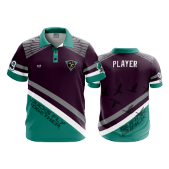708 FD Polo MIGHTY-DUCKS-PURPLE