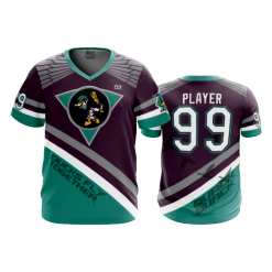 708 FD Sport V-Neck MENS MIGHTY-DUCKS-PURPLE