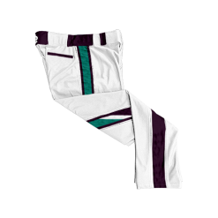 708 CL WHITE CUSTOM BRAID MENS PANT MIGHTY-DUCKS-PURPLE