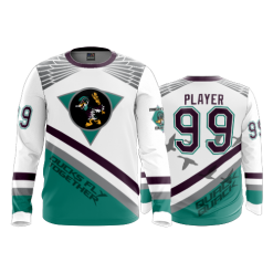 708 FD Long Sleeve MENS MIGHTY-DUCKS-WHITE