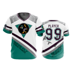 708 FD Sport V-Neck MENS MIGHTY-DUCKS-WHITE