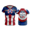 1785 FD Womens V-Neck RBI-MARVEL-CAPTAIN