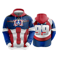 1785 FD Hoody RBI-MARVEL-CAPTAIN
