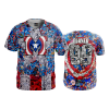 1785 FD ProTek Mens Full Button Down RBI-MARVEL-COLLAGE