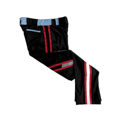 355 CL BLACK CUSTOM BRAID MENS PANT MIDWEST-ACES-BLACK