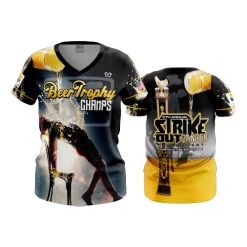 1727 FD Womens V-Neck BEER-TROPHY-CHAMPS