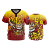 2673 FD MENS 2 BUTTON SCOOP NECK CL MEAN-MEATS