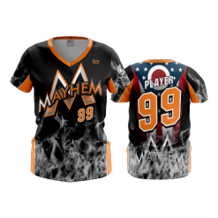 1736 FD Womens V-Neck MAYHEM-BLACK
