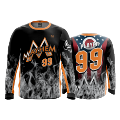 1736 FD Long Sleeve MENS MAYHEM-BLACK