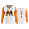 1736 FD Womens V-Neck Longsleeve MAYHEM-WHITE