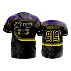 1484 FD Sport V-Neck MENS POLY-LAKERS