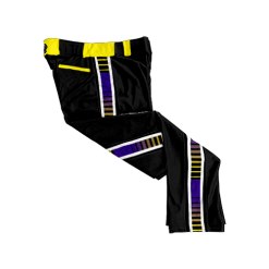 1484 CL BLACK CUSTOM BRAID MENS PANT POLY-LAKERS