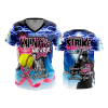 1727 FD Womens V-Neck STRIKE-OUT-CANCER