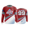 355 FD Long Sleeve MENS MIDWEST-ACES-RED