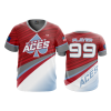 355 FD Sport V-Neck MENS MIDWEST-ACES-RED