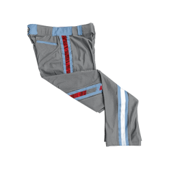 355 CL CHARCOAL CUSTOM BRAID MENS PANT MIDWEST-ACES-RED
