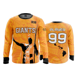 2024 FD Long Sleeve MENS MILILANI-GIANTS-FLO-ORANGE-FLO INK + $5