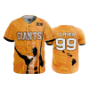 2024 FD ProTek Mens Full Button Down MILILANI-GIANTS-FLO-ORANGE-FLO INK + $5