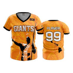 2024 FD Womens V-Neck MILILANI-GIANTS-ORANGE-WOMEN-FLO INK + $5