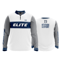 2681 FD Quarter Zip Batting Jacket LS