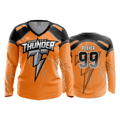 2708 FD Womens V-Neck Longsleeve SOUTHERN-OHIO-THUNDER