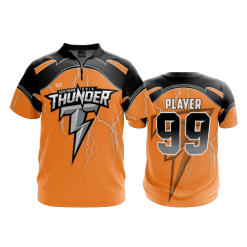 2708 FD Quarter Zip Batting Jacket SS SOUTHERN-OHIO-THUNDER