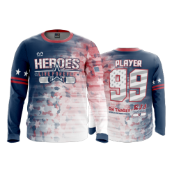 2721 FD Long Sleeve MENS ON-TARGET-HEROES-LIVE