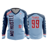 2726 FD Womens V-Neck Longsleeve MO-HUSTLE-MATT-DAULTON