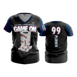 FD Womens V-Neck - CL GAME-ON-TP