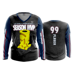 FD Womens V-Neck Longsleeve - CL SEASON-MVP