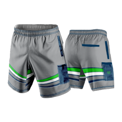 2728 LIGHTWEIGHT MICROFIBER 160gsm SHORT YANK-DEEZ-LIME