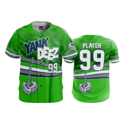 2728 FD ProTek Mens Full Button Down YANK-DEEZ-LIME
