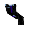 2694 CL BLACK CUSTOM BRAID MENS PANT FRACAS