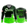 2690 FD Womens V-Neck Longsleeve SKOOTERS-FLO INK + $5