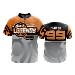2686 FD Quarter Zip Batting Jacket SS DMV-LEGENDS