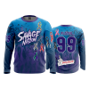 2719 FD Long Sleeve MENS SAVAGE-NATION-FLO INK + $5