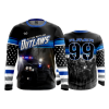2689 FD Long Sleeve MENS WESTERN-MARYLAND-OUTLAWS-BLACK