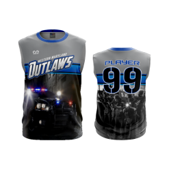 2689 FD Sport Sleeveless MENS WESTERN-MARYLAND-OUTLAWS-GREY