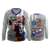 836 FD Womens V-Neck Longsleeve REAL-QUICK-2020-WHITE
